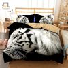 Tiger Bed Sheets Duvet Cover Bedding Sets elitetrendwear 1