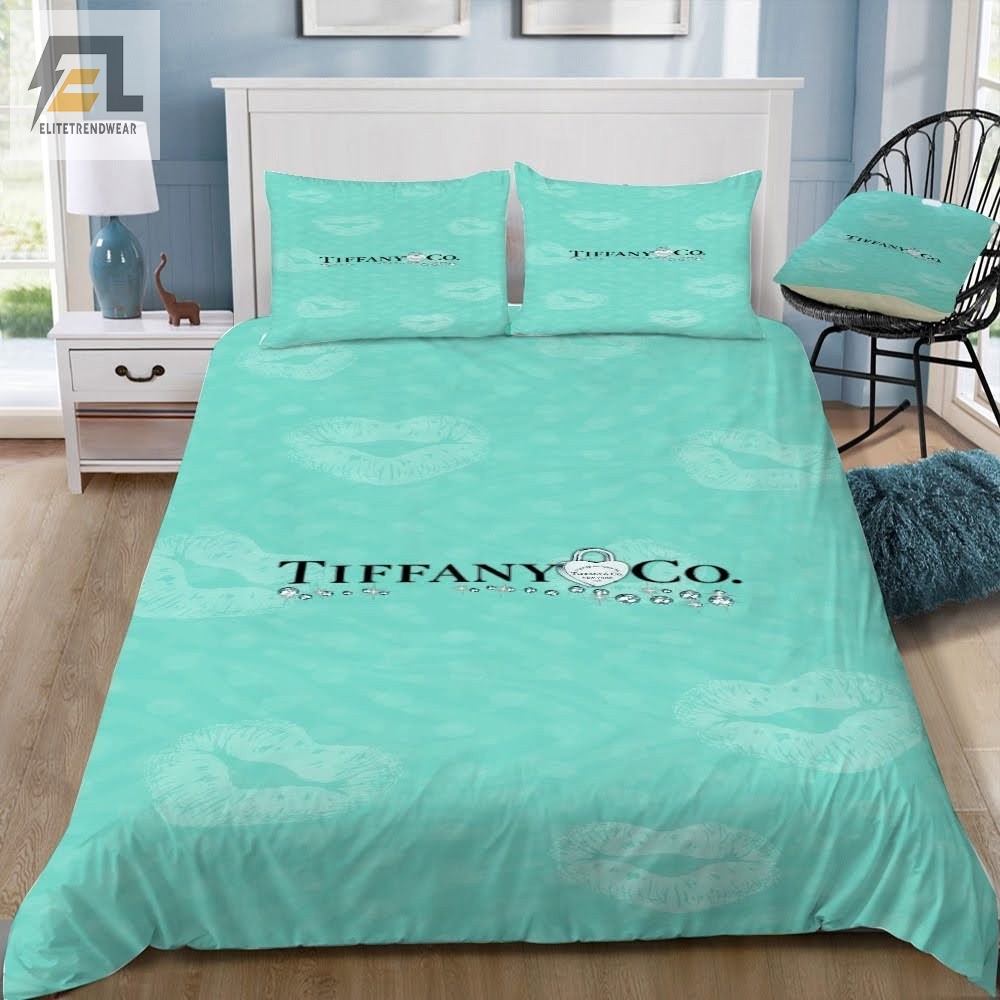 Tiffany  Co. 3D Customized Duvet Cover Bedding Set 