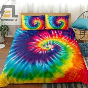 Tiedyed Purple Blue Red Bed Sheets Duvet Cover Bedding Sets elitetrendwear 1 1