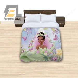 Tiana Disney Cartoon Reversible Duvet Covers Bedding Set elitetrendwear 1 1