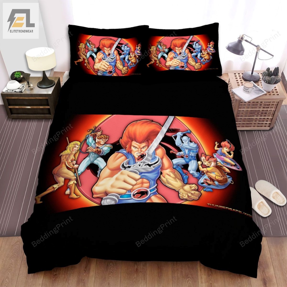 Thundercats Classic Artwork Bed Sheets Spread Duvet Cover Bedding Sets 