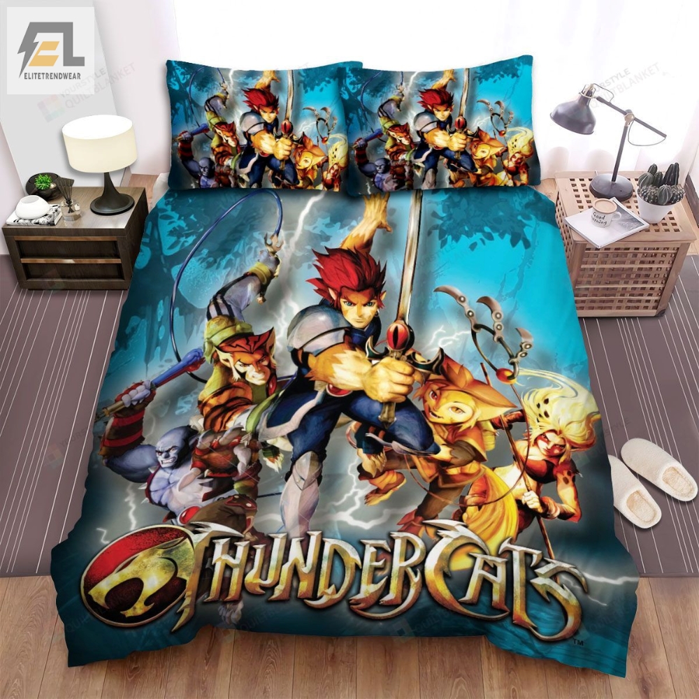 Thundercats 2011 Poster Bed Sheets Spread Duvet Cover Bedding Sets 