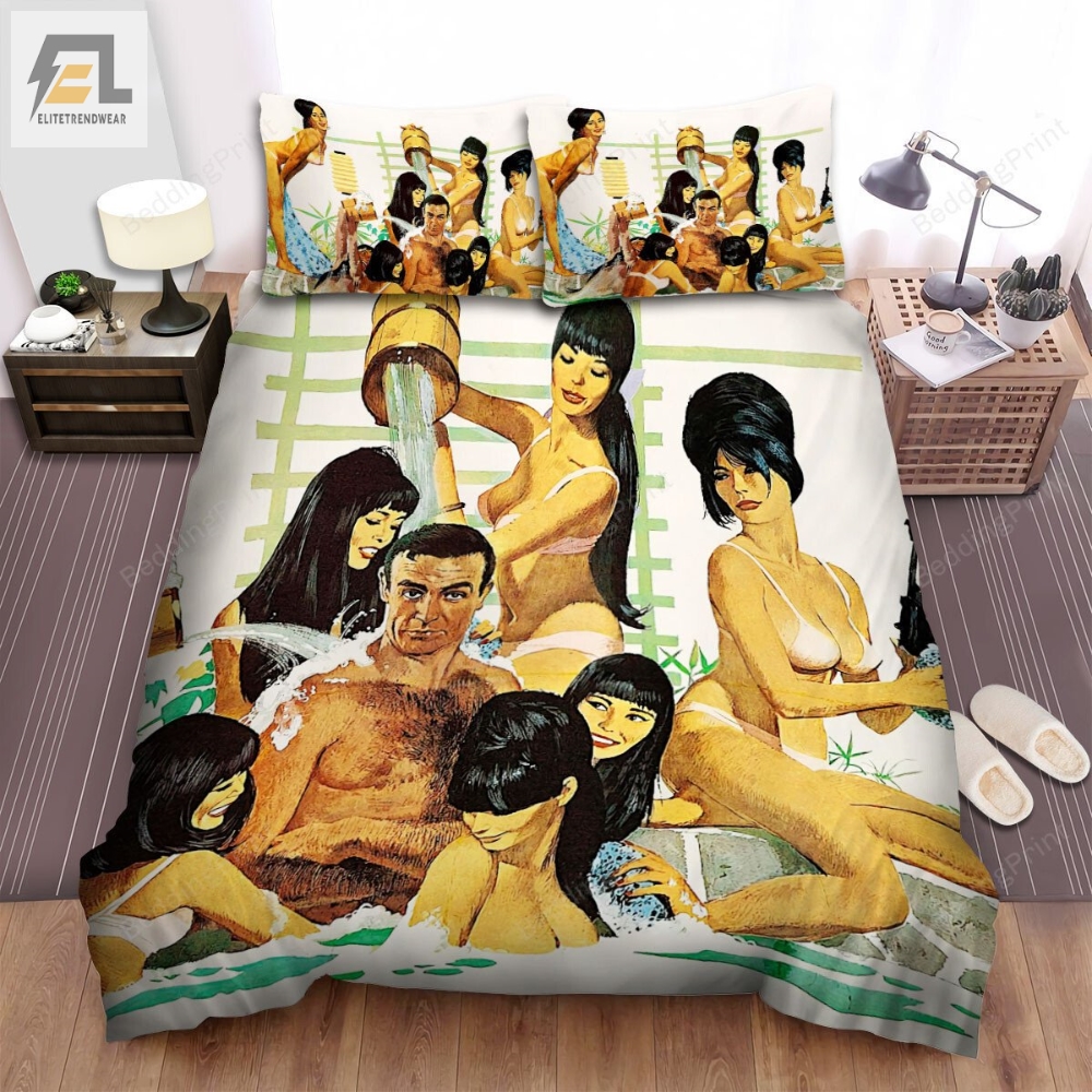 Thunderball Movie Art 4 Bed Sheets Duvet Cover Bedding Sets 