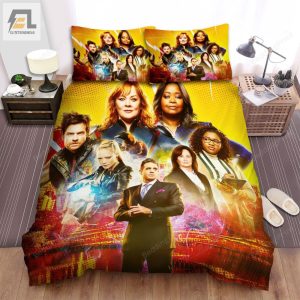 Thunder Force 2021 Wallpaper Movie Poster Bed Sheets Duvet Cover Bedding Sets elitetrendwear 1 1