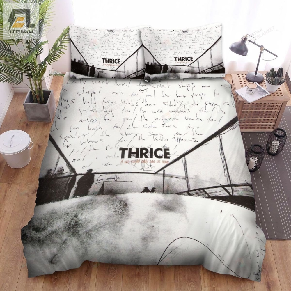Thrice Band Words Bed Sheets Spread Comforter Duvet Cover Bedding Sets 