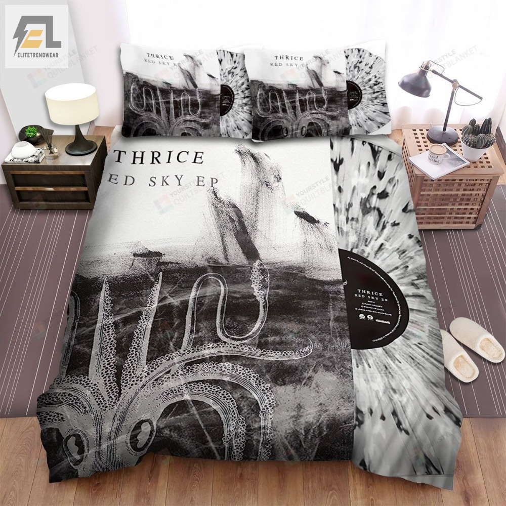 Thrice Band Red Sky Bed Sheets Spread Comforter Duvet Cover Bedding Sets 