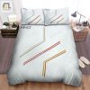 Thrice Band Lines Bed Sheets Spread Comforter Duvet Cover Bedding Sets elitetrendwear 1