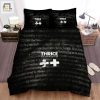 Thrice Band Double Add Bed Sheets Spread Comforter Duvet Cover Bedding Sets elitetrendwear 1