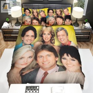 Threeas Company 1976A1984 Season 6 Movie Poster Bed Sheets Duvet Cover Bedding Sets elitetrendwear 1 1
