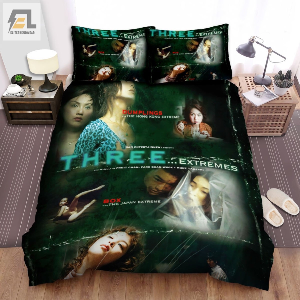 Threeâ Extremes Movie Poster I Bed Sheets Spread Comforter Duvet Cover Bedding Sets 