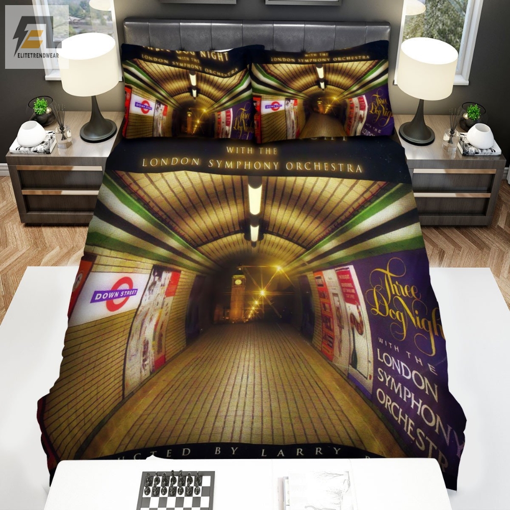 Three Dog Night With The London Symphony Orchestra Album Cover Bed Sheets Spread Comforter Duvet Cover Bedding Sets 