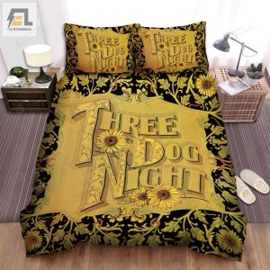 Three Dog Night Seven Separate Fools Album Cover Bed Sheets Spread Comforter Duvet Cover Bedding Sets elitetrendwear 1 1
