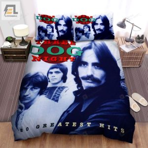 Three Dog Night 20 Greatest Hits Album Cover Bed Sheets Spread Comforter Duvet Cover Bedding Sets elitetrendwear 1 1