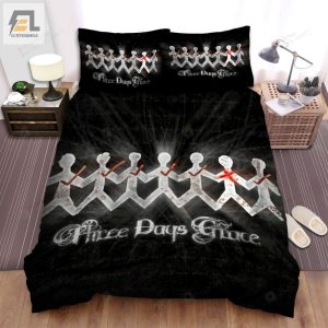 Three Days Grace Album One X Bed Sheets Spread Comforter Duvet Cover Bedding Sets elitetrendwear 1 1