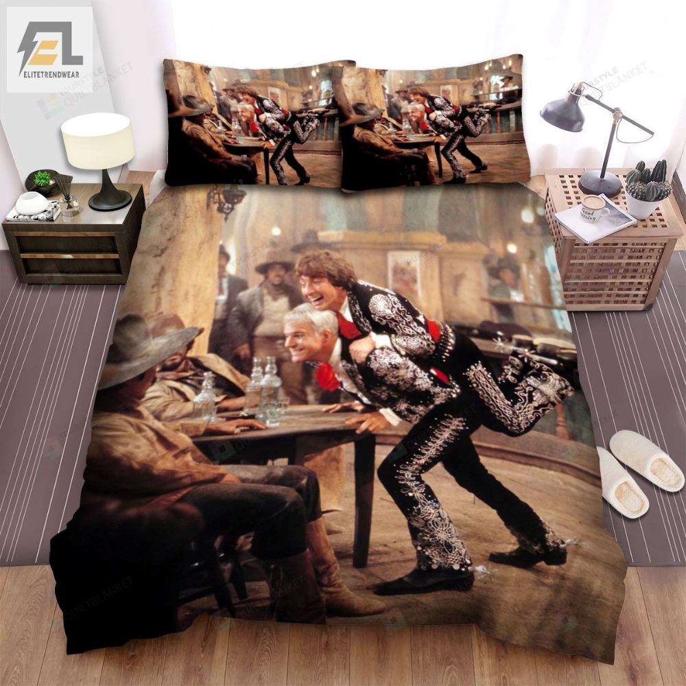 Three Amigos 1986 Two Men Joking In The Movie Bed Sheets Spread Comforter Duvet Cover Bedding Sets 