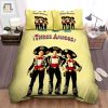 Three Amigos 1986 Poster Movie Of Three Main Actors Bed Sheets Spread Comforter Duvet Cover Bedding Sets elitetrendwear 1