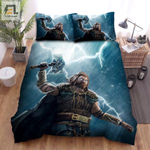 Thor God Of Thunder Bed Sheets Duvet Cover Bedding Sets elitetrendwear 1 1
