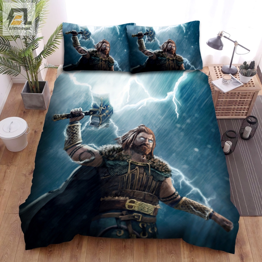 Thor God Of Thunder Bed Sheets Duvet Cover Bedding Sets 