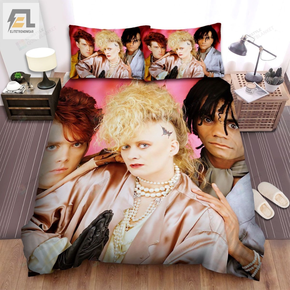 Thompson Twins Portrait Of The Band Bed Sheets Spread Comforter Duvet Cover Bedding Sets 