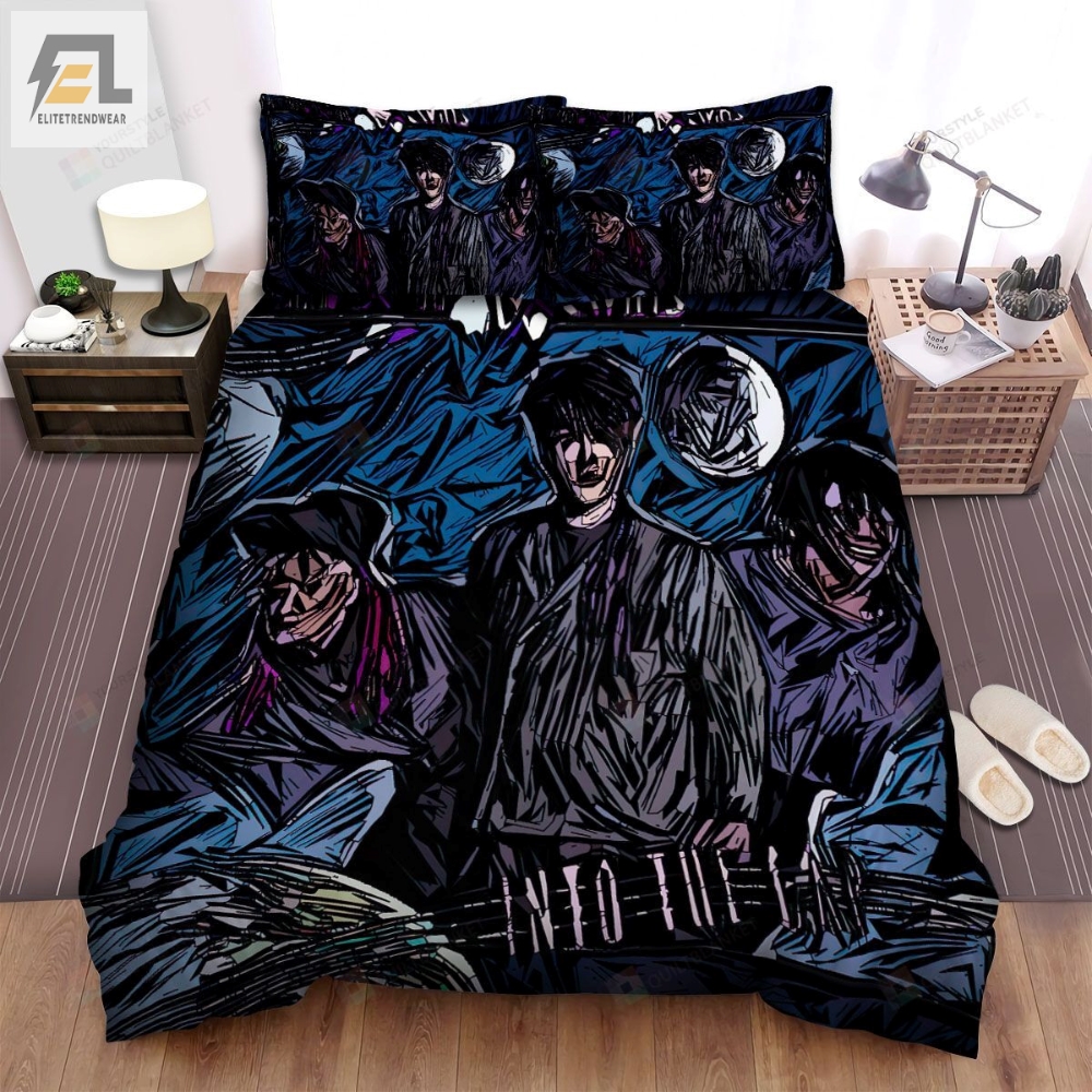 Thompson Twins Band Art Picture With Dark Color Bed Sheets Spread Comforter Duvet Cover Bedding Sets 