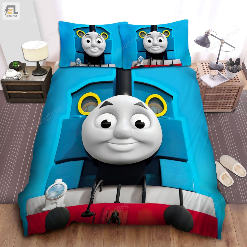 Thomas Train And Friends Poster Bed Sheets Duvet Cover Bedding Sets 