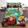 Thomas Train And Friends Earth Bed Sheets Duvet Cover Bedding Sets elitetrendwear 1