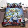 Thomas Train Friends Big World Big Adventures Bed Sheets Duvet Cover Bedding Sets elitetrendwear 1