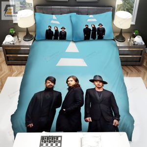 Thirty Seconds To Mars With Logo Of Band Bed Sheets Spread Comforter Duvet Cover Bedding Sets elitetrendwear 1 1