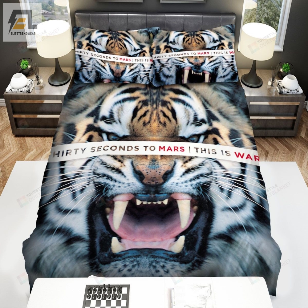 Thirty Seconds To Mars This Is War Album Cover Bed Sheets Spread Comforter Duvet Cover Bedding Sets 