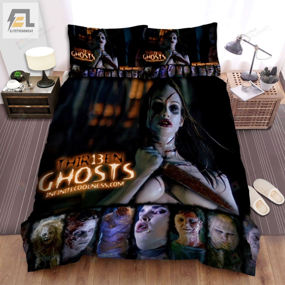Thir13en Ghosts The Angry Princess Movie Poster Bed Sheets Spread Comforter Duvet Cover Bedding Sets 