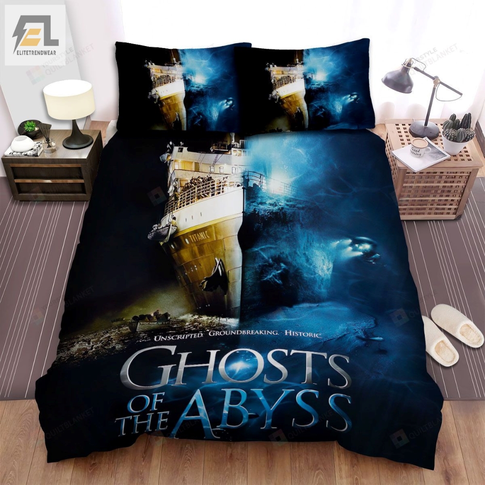 Thir13en Ghosts Of The Abyss Movie Poster Bed Sheets Spread Comforter Duvet Cover Bedding Sets 