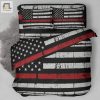 Thin Red Line Firefighter Custom Bedding Set Duvet Cover Amp Pillowcases elitetrendwear 1