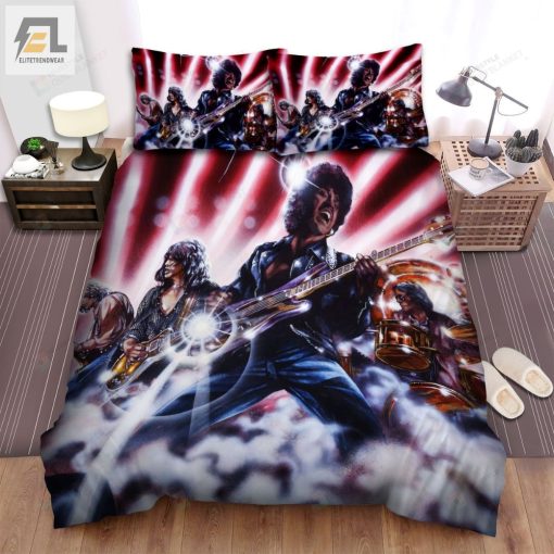 Thin Lizzy Band Performances Bed Sheets Spread Comforter Duvet Cover Bedding Sets elitetrendwear 1 1