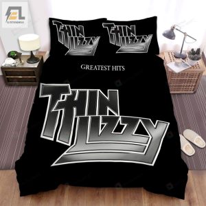 Thin Lizzy Band Greatest Hits Bed Sheets Spread Comforter Duvet Cover Bedding Sets elitetrendwear 1 1