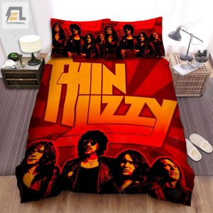 Thin Lizzy Band Electric Ballroom Bed Sheets Spread Comforter Duvet Cover Bedding Sets elitetrendwear 1 1