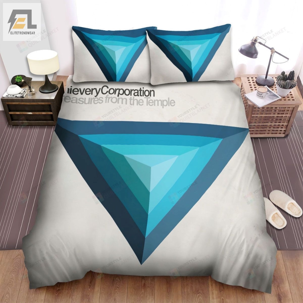 Thievery Corporation Band Album Treasures From The Temple Bed Sheets Spread Comforter Duvet Cover Bedding Sets 