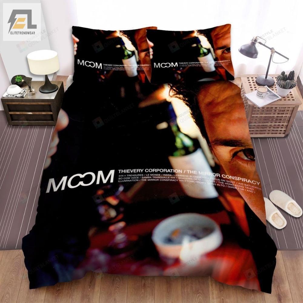 Thievery Corporation Band Album The Mirror Conspiracy Bed Sheets Spread Comforter Duvet Cover Bedding Sets 