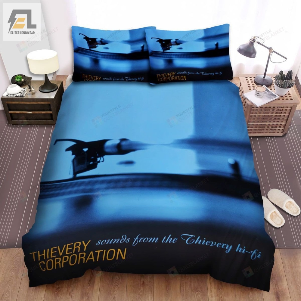Thievery Corporation Band Album Sounds From The Thievery Hifi Bed Sheets Spread Comforter Duvet Cover Bedding Sets 
