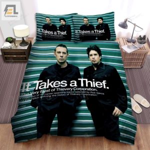 Thievery Corporation Band Album It Takes A Thief The Very Best Of Thievery Corporation Bed Sheets Spread Comforter Duvet Cover Bedding Sets elitetrendwear 1 1