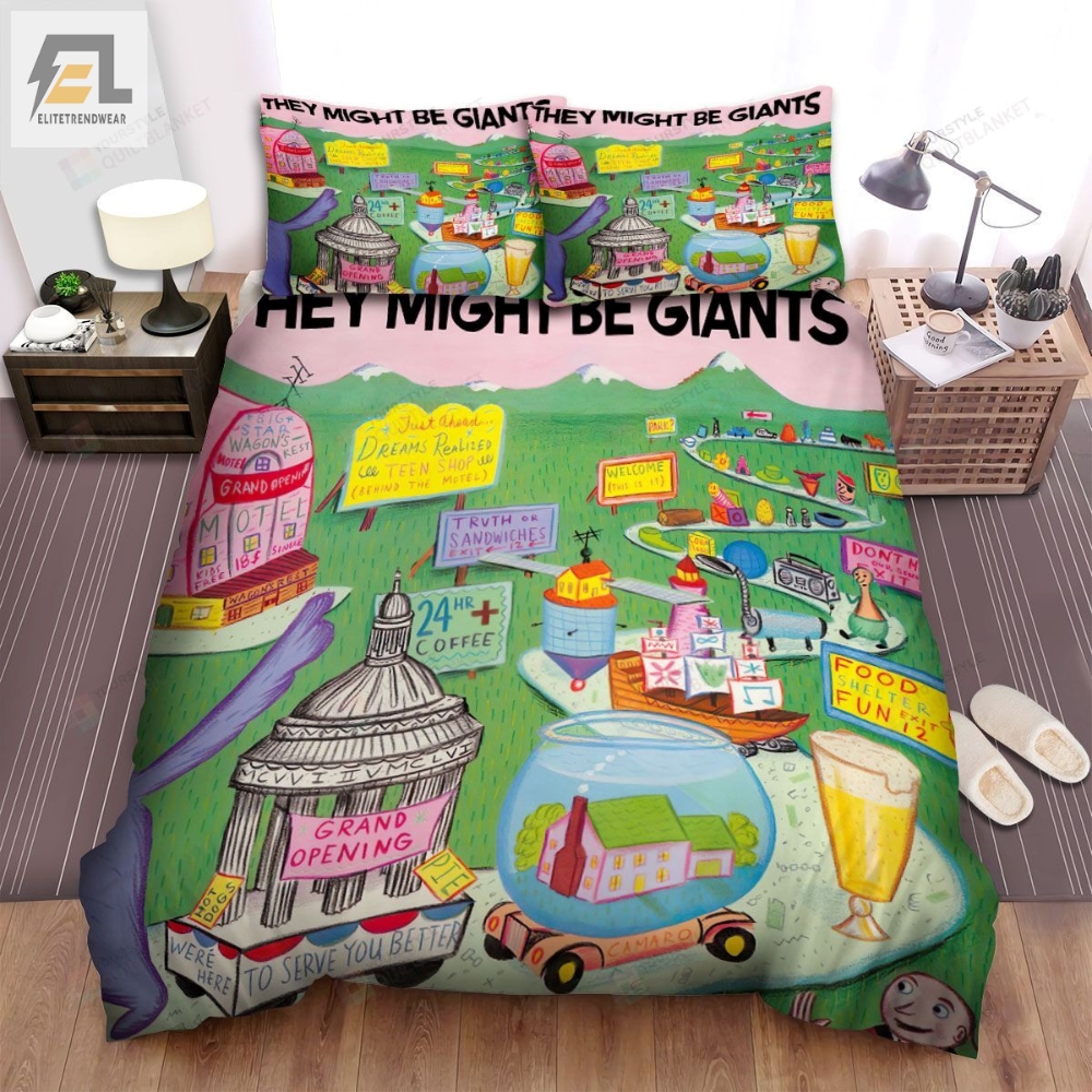They Might Be Giants Album Bed Sheets Spread Comforter Duvet Cover Bedding Sets 