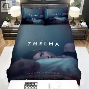 Thelma Two Girls In The Bed Movie Poster Bed Sheets Spread Comforter Duvet Cover Bedding Sets elitetrendwear 1 1