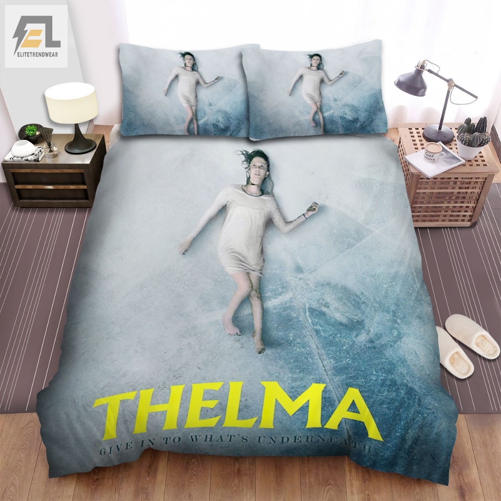 Thelma The Girl Lying On Ice Movie Poster Bed Sheets Spread Comforter Duvet Cover Bedding Sets 