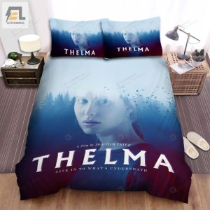 Thelma Blurry Girl Behind The Forest Movie Poster Bed Sheets Spread Comforter Duvet Cover Bedding Sets elitetrendwear 1 1