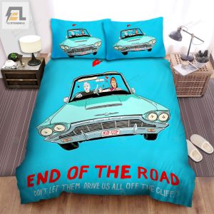 Thelma Louise 1991 Movie End Of The Road Bed Sheets Duvet Cover Bedding Sets elitetrendwear 1 1