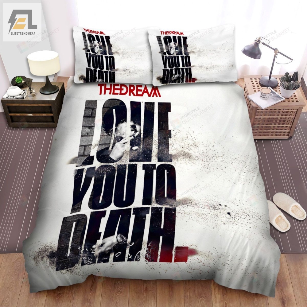 Thedream Love You To Death Album Cover Bed Sheets Spread Comforter Duvet Cover Bedding Sets 