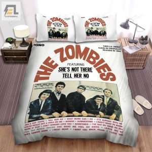 The Zombies Band The Zombies Album Cover Bed Sheets Spread Comforter Duvet Cover Bedding Sets elitetrendwear 1 1