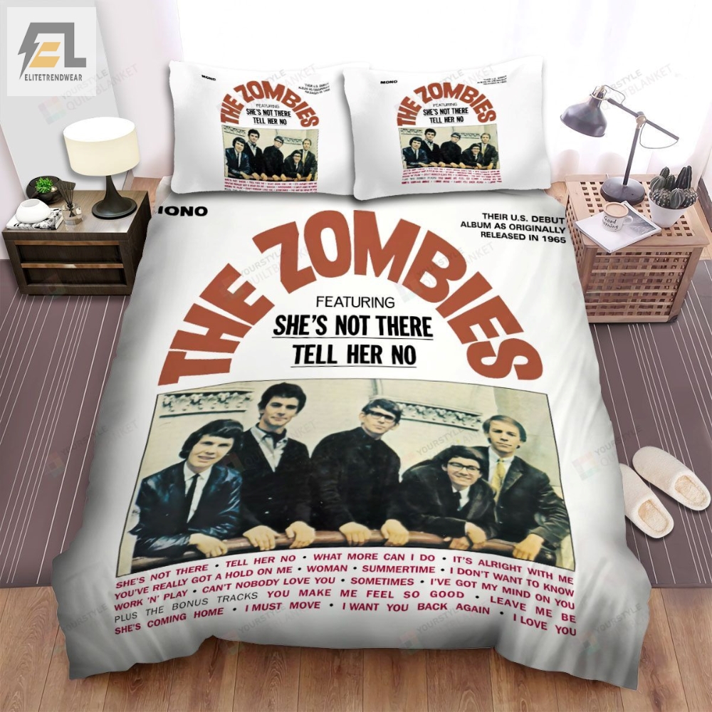 The Zombies Band The Zombies Album Cover Bed Sheets Spread Comforter Duvet Cover Bedding Sets 