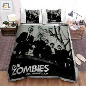The Zombies Band R.I.P A The Lost Album Album Cover Bed Sheets Spread Comforter Duvet Cover Bedding Sets elitetrendwear 1 1