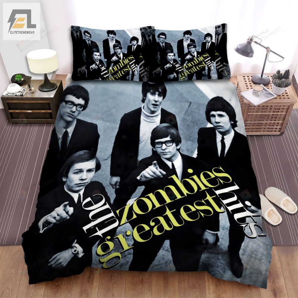 The Zombies Band Greatest Hits Ver.3 Album Cover Bed Sheets Spread Comforter Duvet Cover Bedding Sets 
