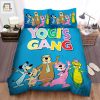 The Yogi Bearas Gang Poster Bed Sheets Spread Duvet Cover Bedding Sets elitetrendwear 1